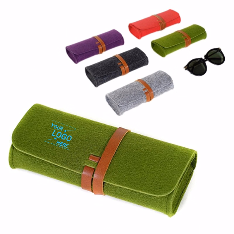 Genuine Leather Glasses Case