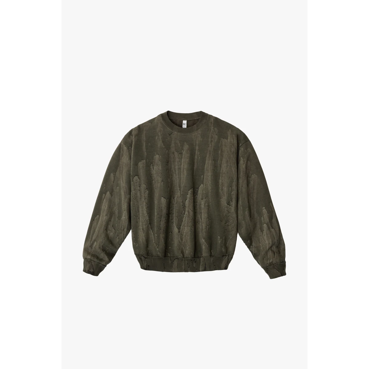 14oz Fleece Crewneck Drip Dye 1
