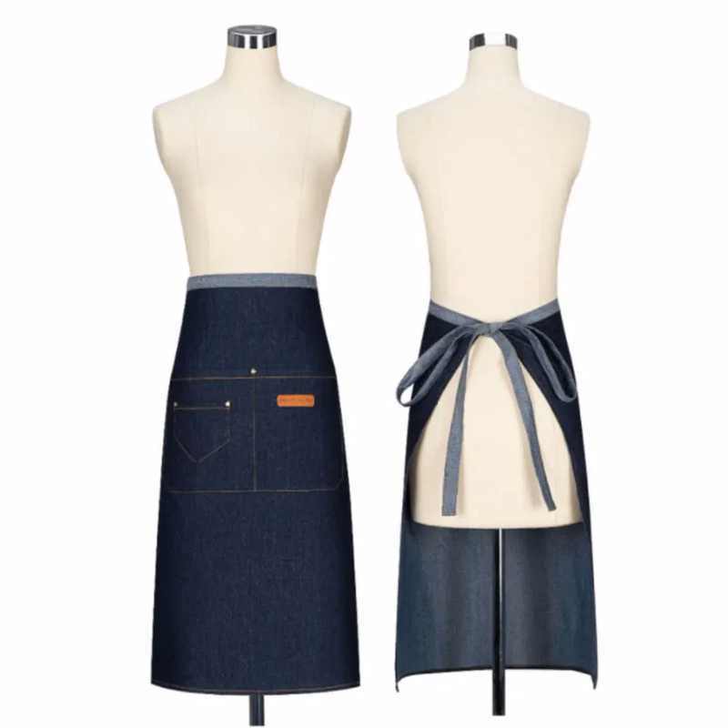 Extended Length Denim Apron