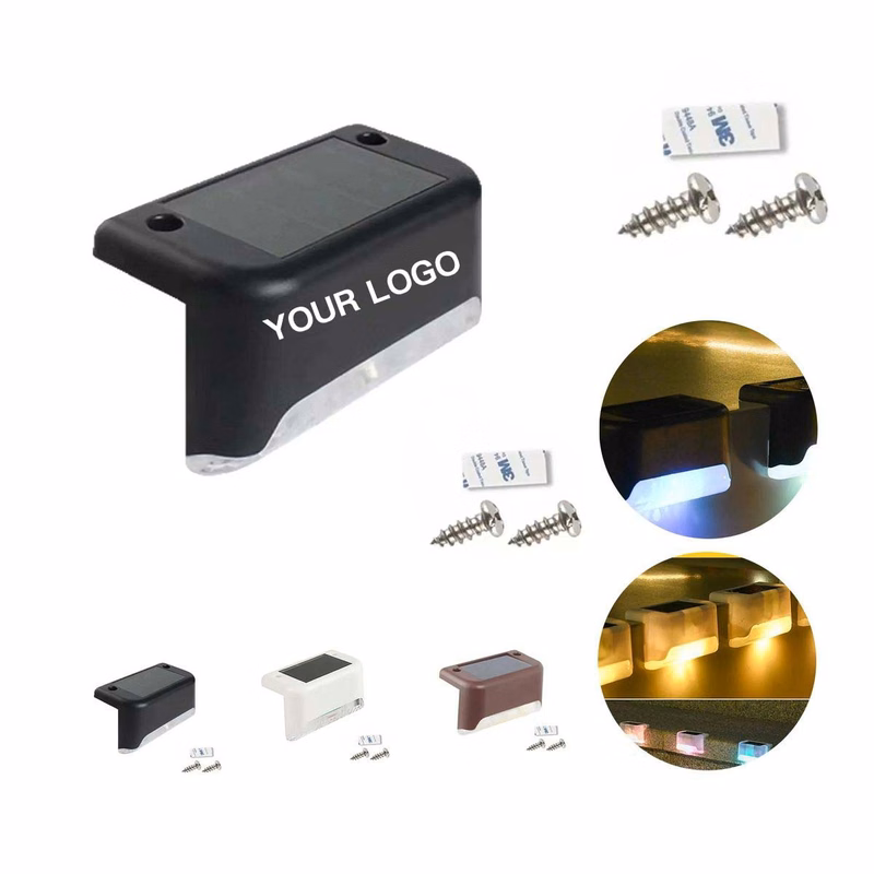 Solar Powered Outdoor Step Light for Night Safety