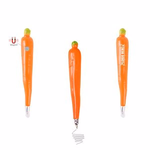 Carrot Shaped Pen With Magnet