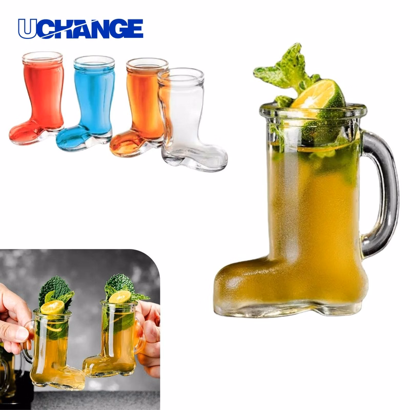 Boot Beer Glass Mug for Parties