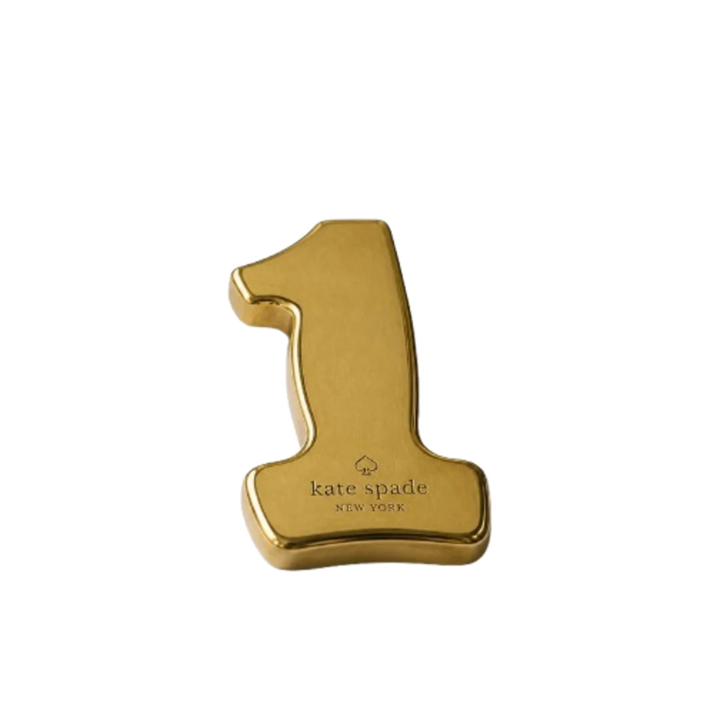 GOLD PLATED METAL #1 PAPERWEIGHT 1