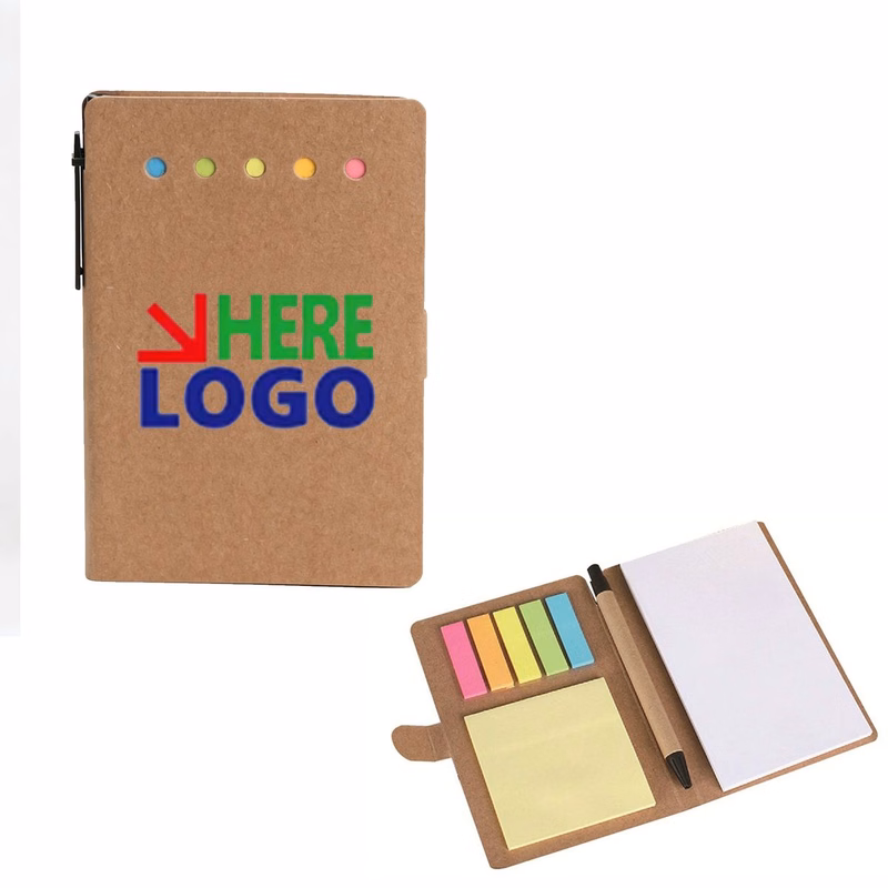 Kraft Paper Combo Sticky Note Pad