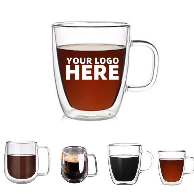 12 OZ Double Pyrex Mug