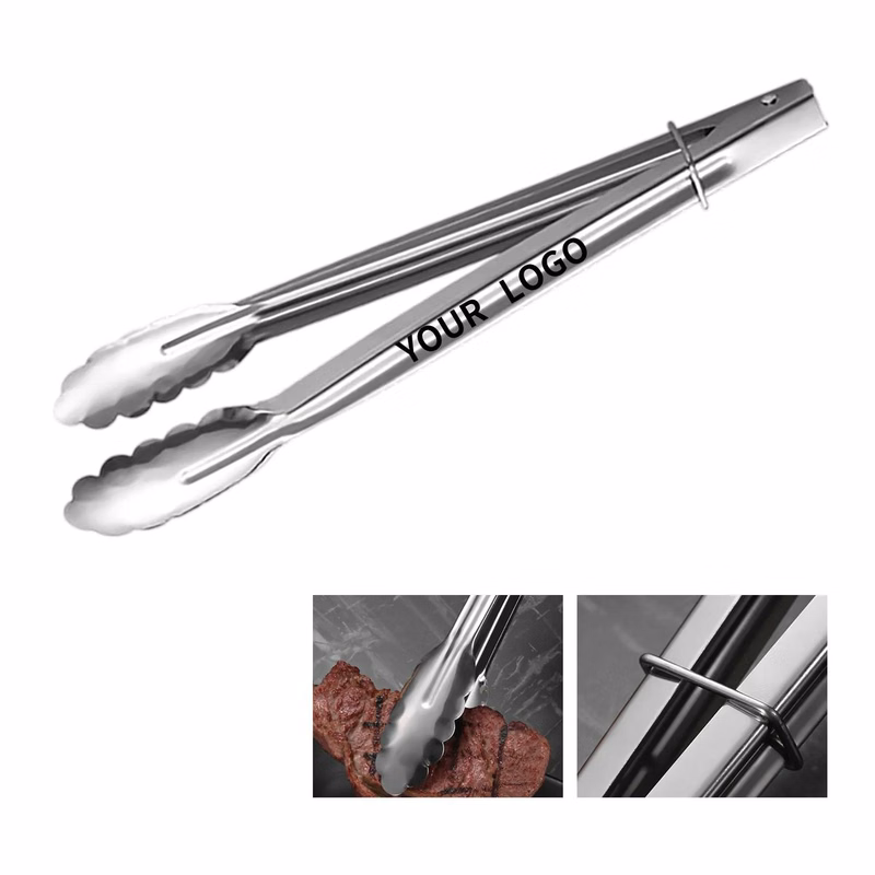 Ergonomic Grilling Tongs with Heat-Resistant Handle