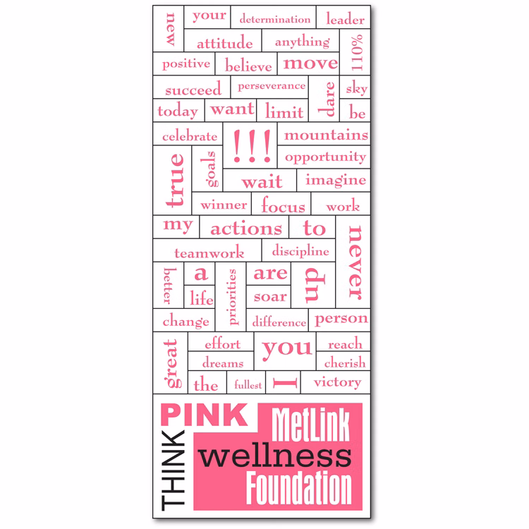 Awareness Magna-Phrase Magnet - 3.5X8.25 with Business Card Magnet - 25 Mil.