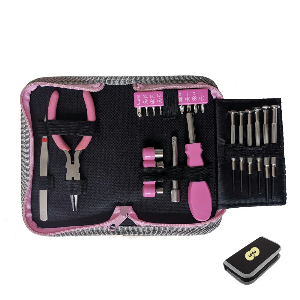 Compact Tool Set in Zippered Case 1