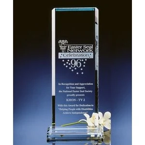 11" Minaret Crystal Award 1