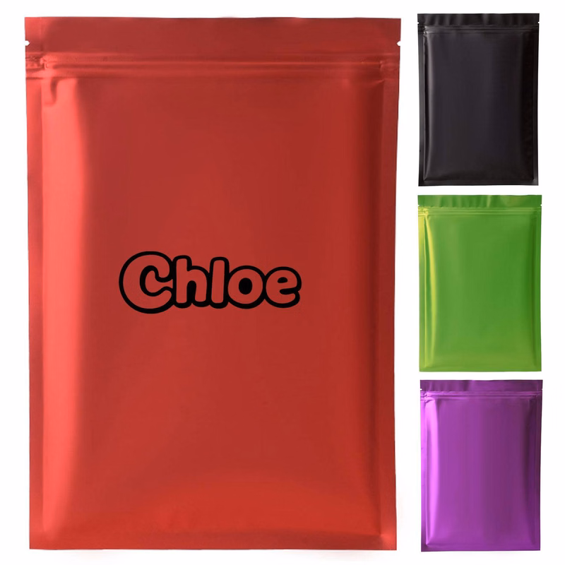 Resealable Matte Aluminum Foil Packaging Bag