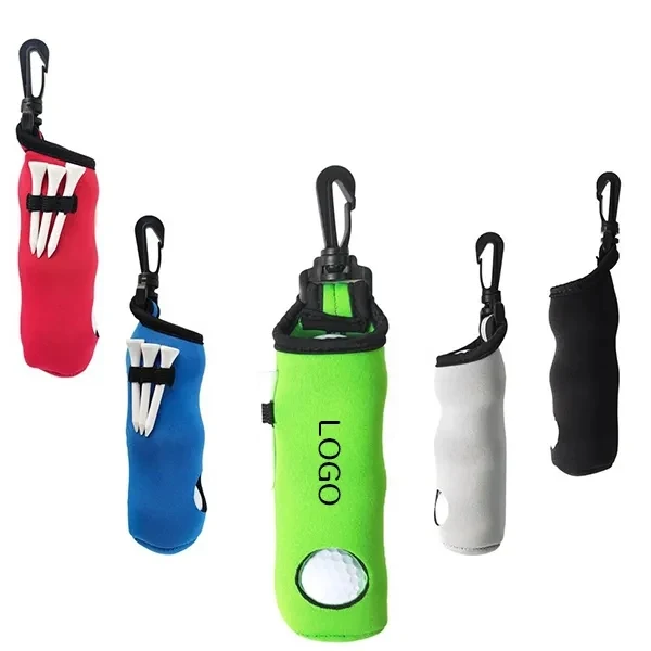 Compact Golf Ball Holder Pouch 1