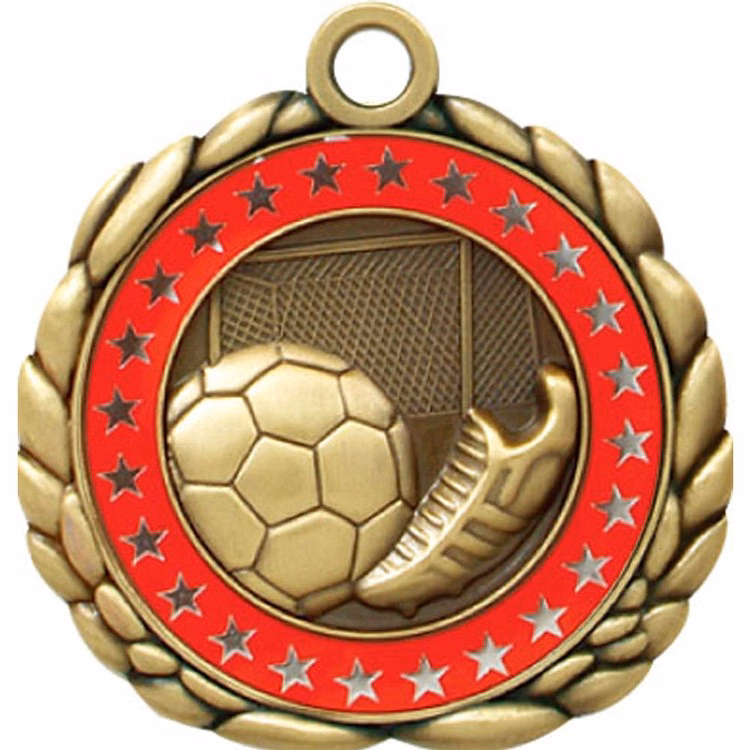 Soccer QCM Medallion (2-1/2")
