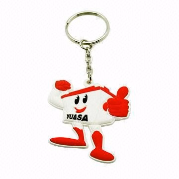 3.5" PVC Key Tag - in 2D