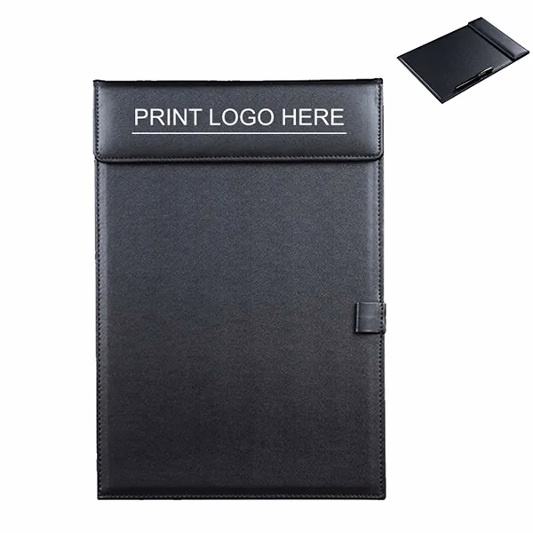 PU Leather Magnetic Clipboard Writing Board