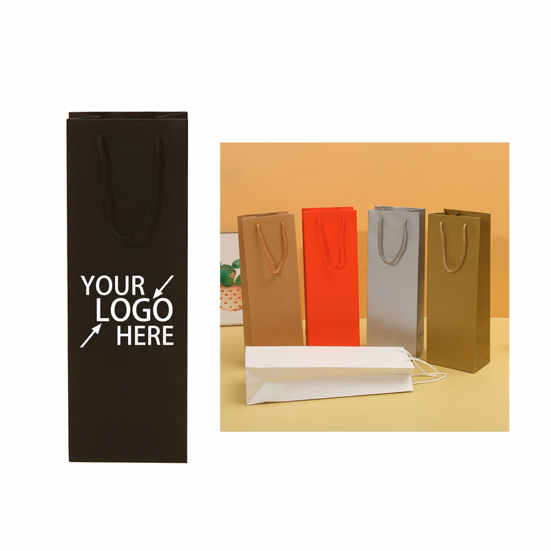 Heavy-Duty Paper Wine Bag