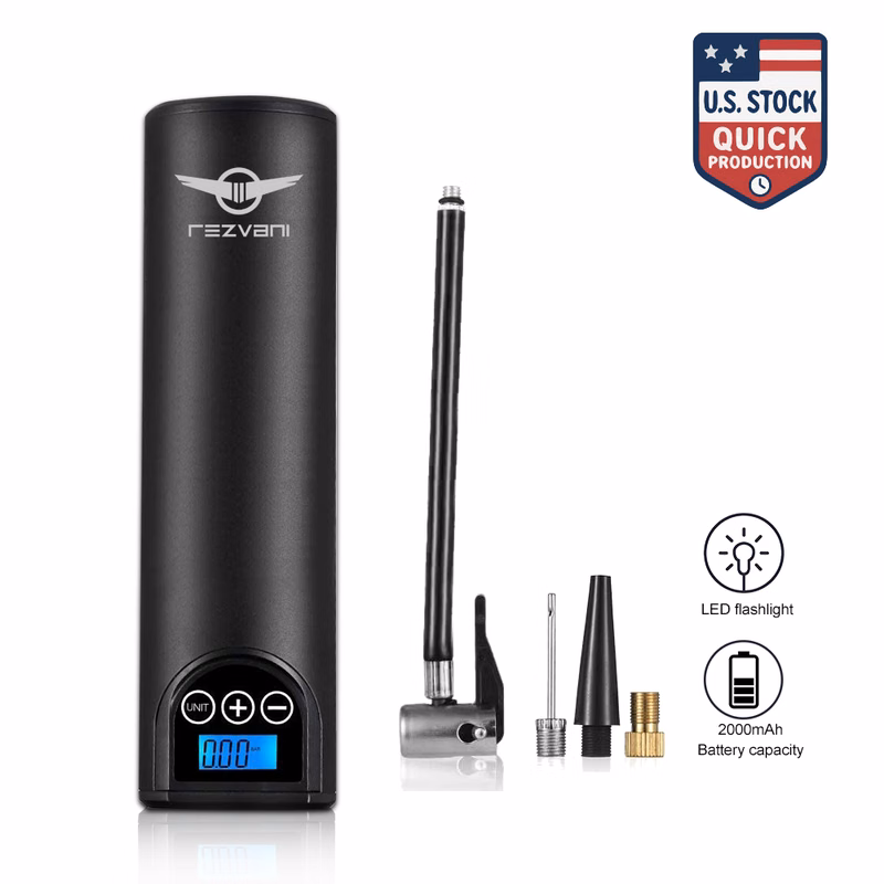 Digital Portable Tire Inflator & Air Compressor with LCD Display