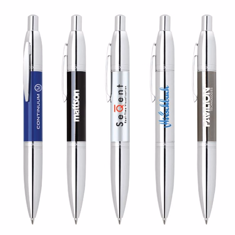 Sport Click Brass Ballpoint Pen