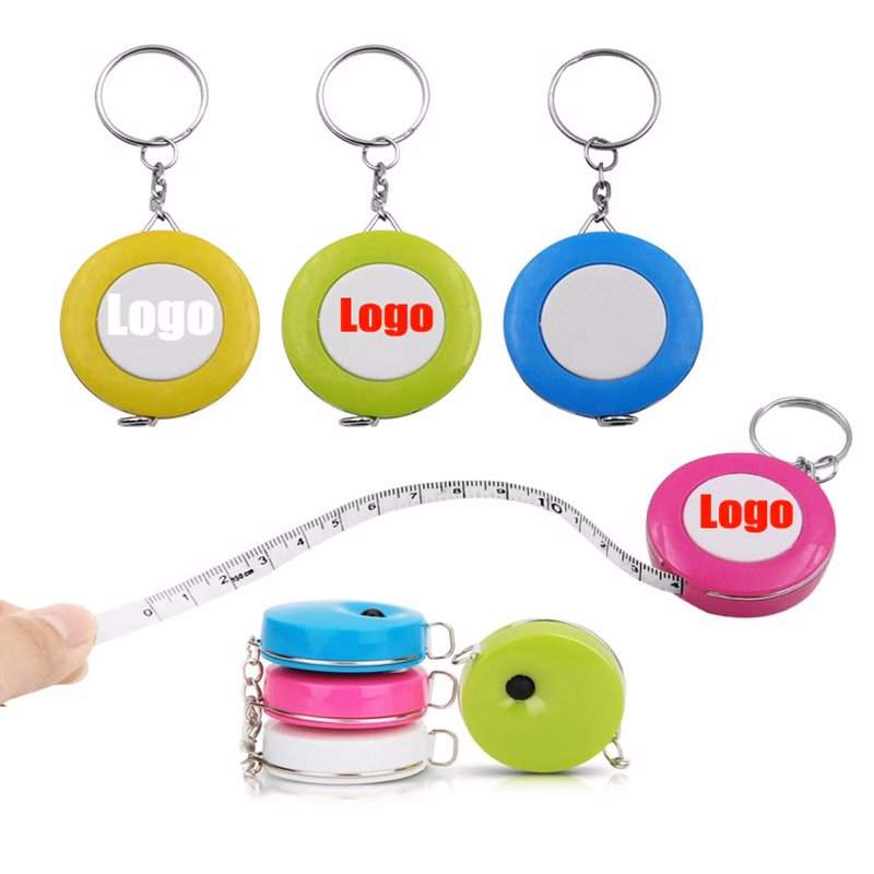 Retractable Measuring Tape Keychain
