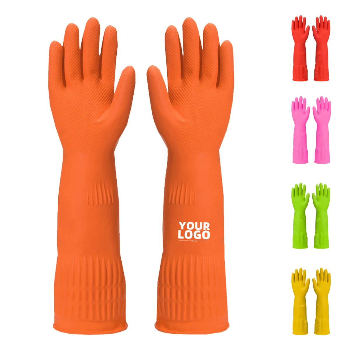 Dishwashing Rubber Gloves 1