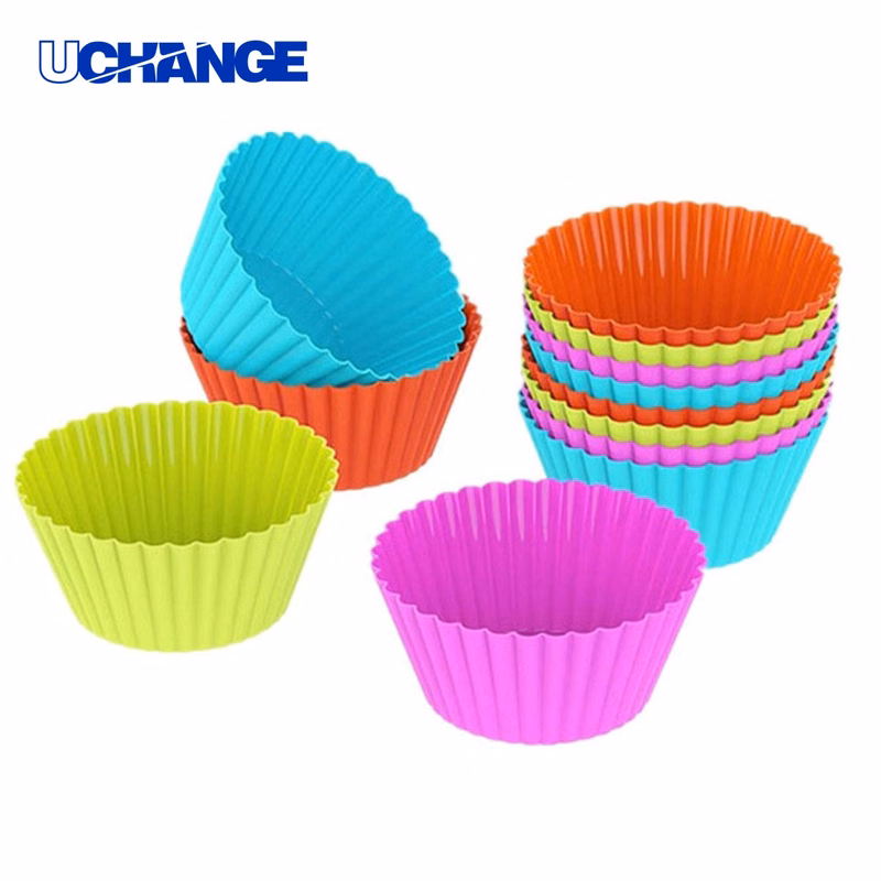 Silicone Cupcake Liners for Baking and Oven Use