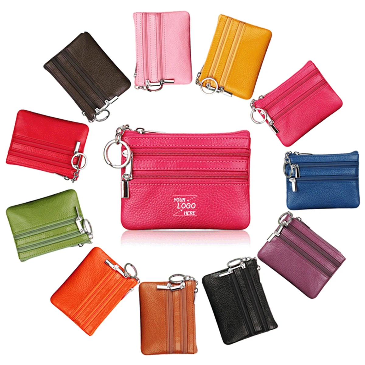 Adult Unisex Leather Coin Purse 1