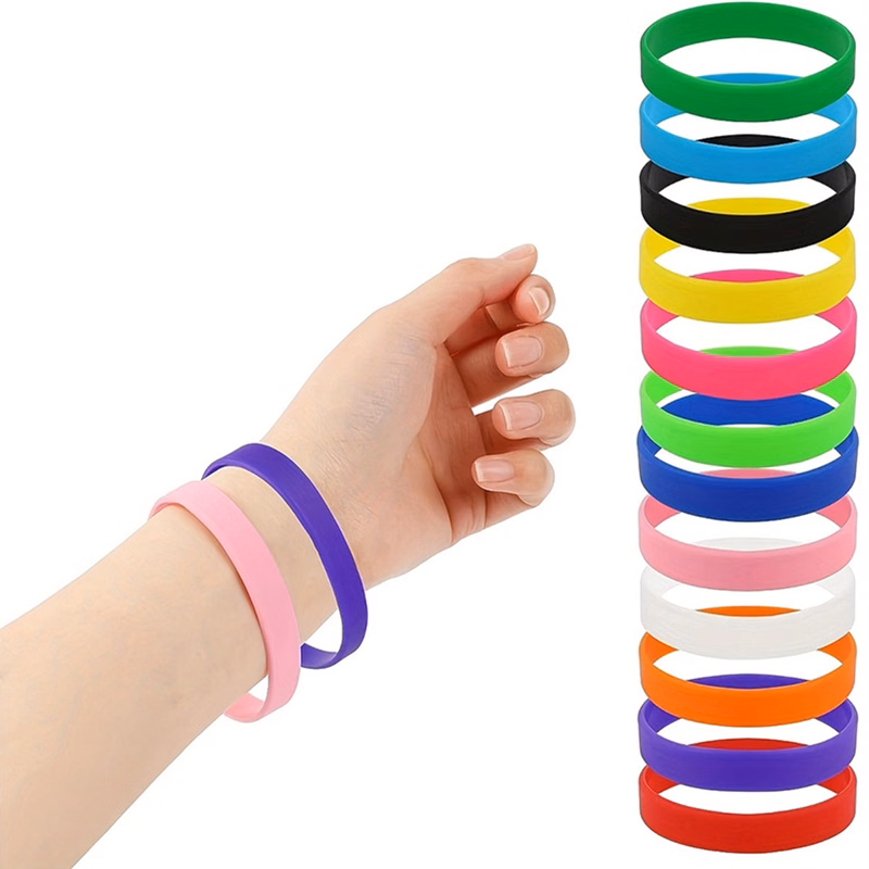 Screen Printed Silicone Bracelet