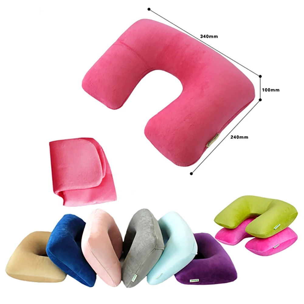 Inflatable PVC Travel Pillow 1