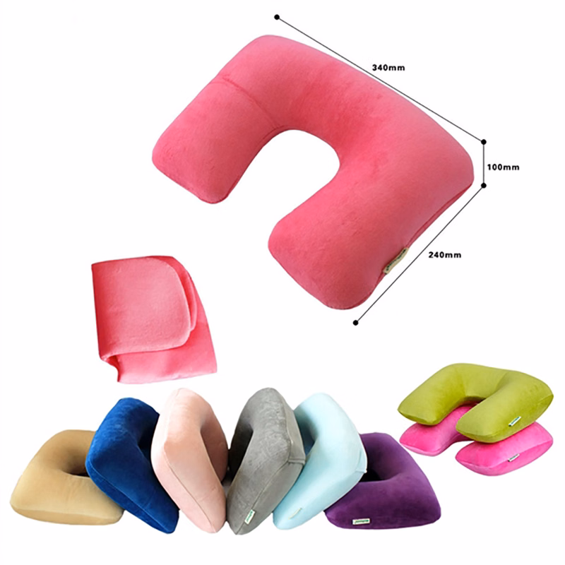 Inflatable PVC Travel Pillow