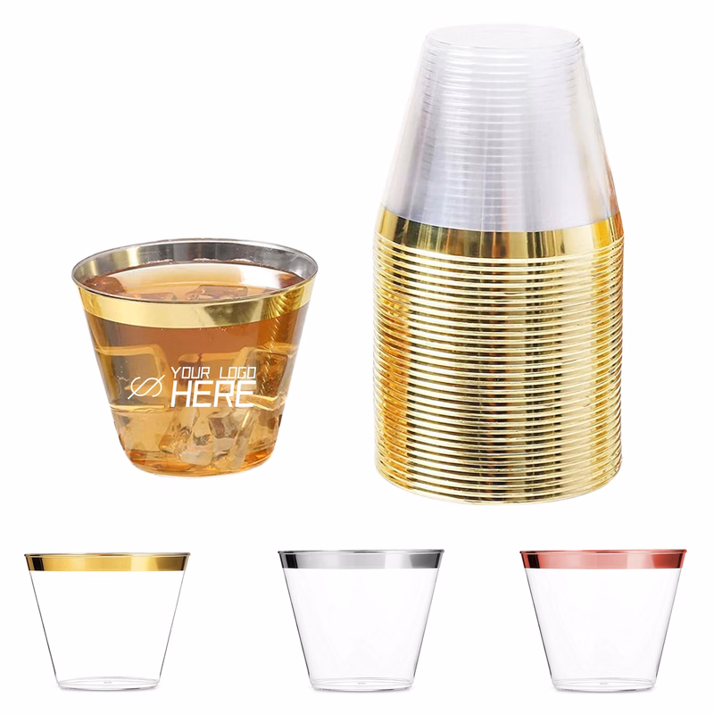 Disposable Plastic Cups 9 OZ