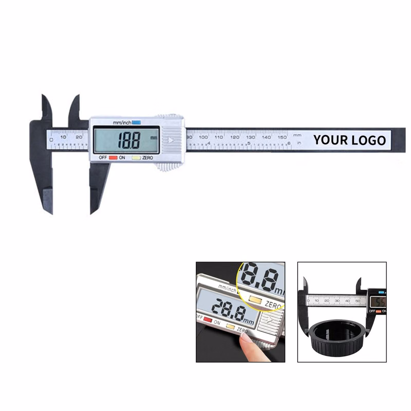 Durable ABS Digital Measuring Caliper with LCD