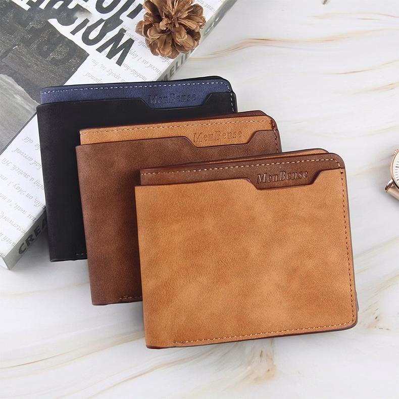 Leather Mens Bifold Wallets