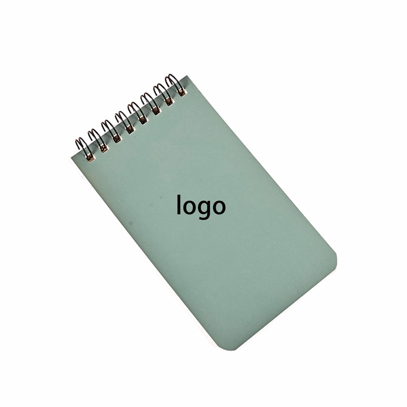 A7 Mini Paper Cover Top Bound Spiral Notebook
