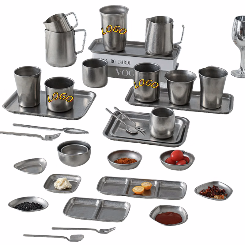 304 Stainless Steel Distressed Water Cup