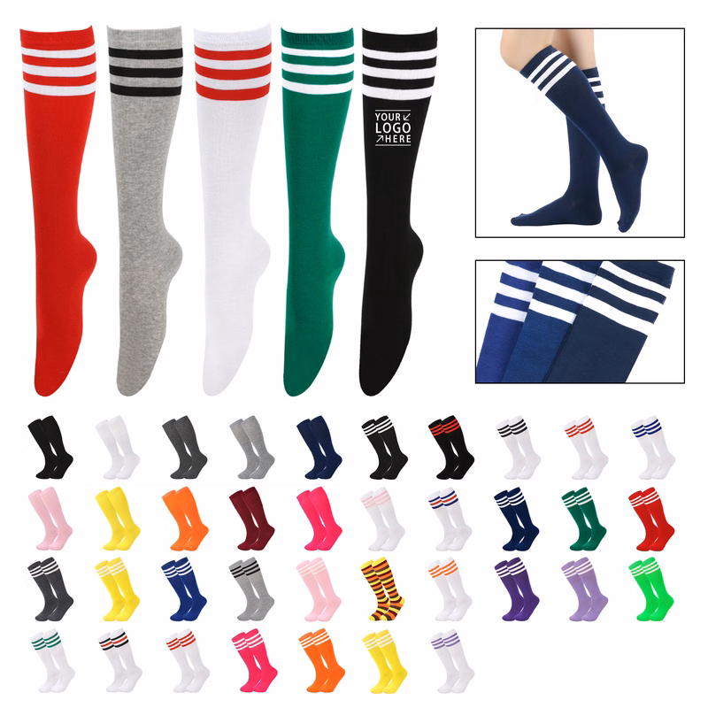 Weaving Athletic Striped Socks