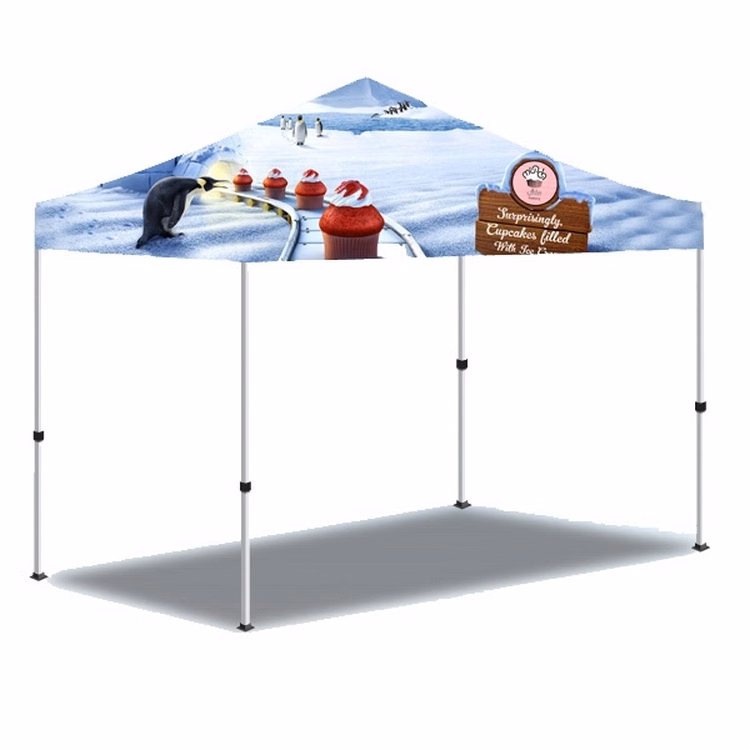 10x10 3 Day Custom Printed Pop Up Event Tent Canopy - Full