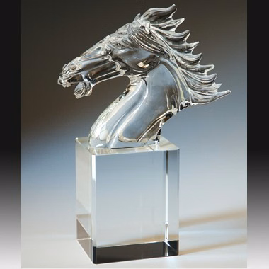 VICTORY AWARD CRYSTAL GLASS
