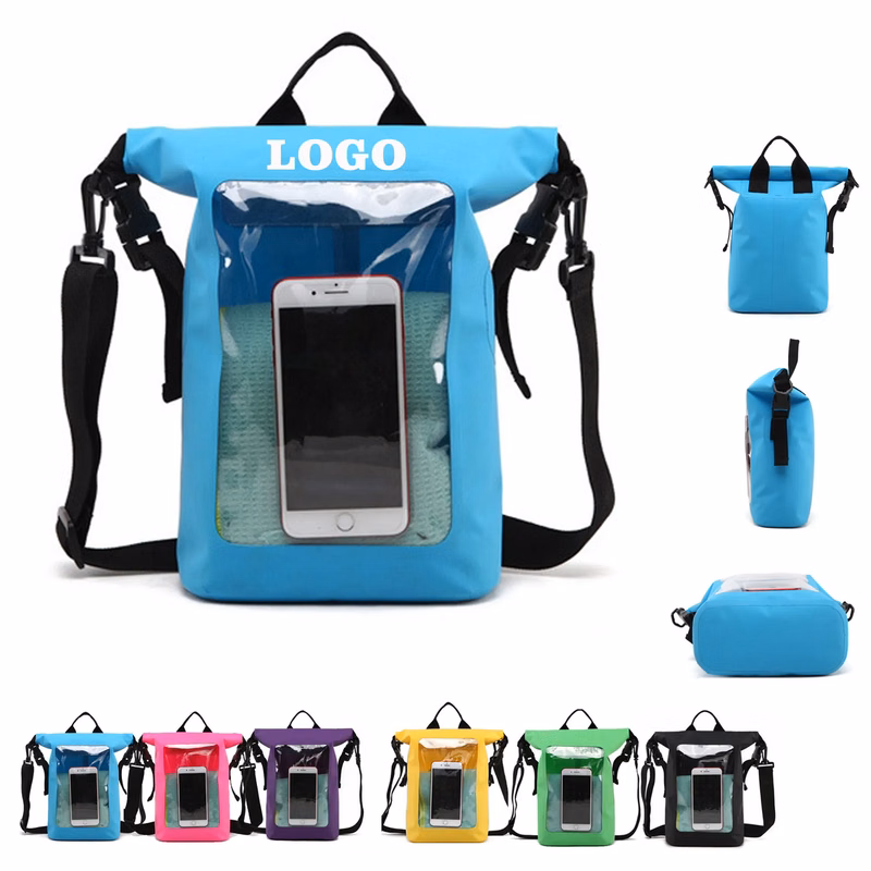 Transparent Mobile Waterproof Bag with Shoulder Strap