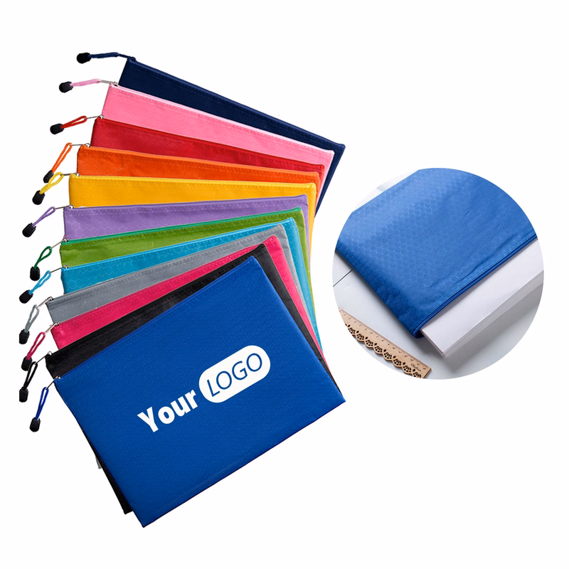Waterproof Zipper File Bags-A4
