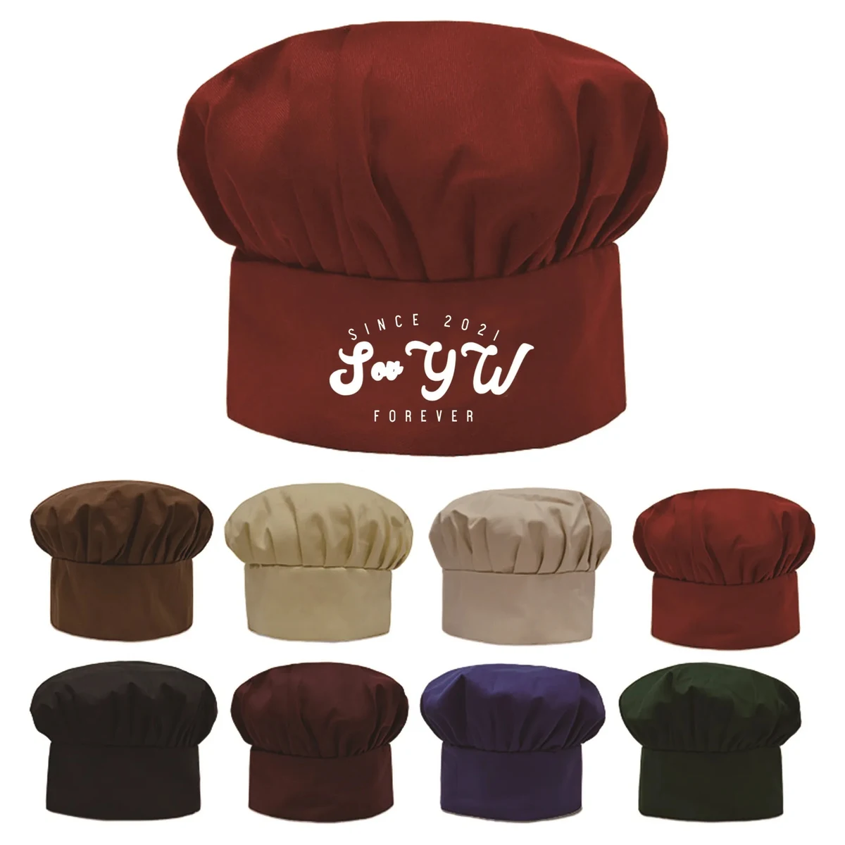 MOQ 100 Customized Premium Chef's Hat 1