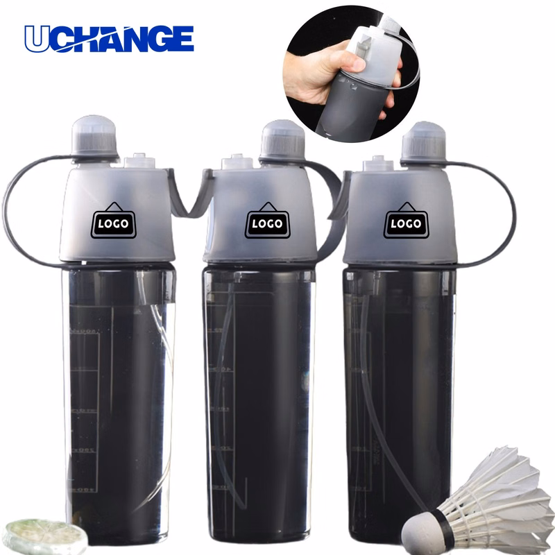 Portable Mist Spray Water Bottle for Hydration