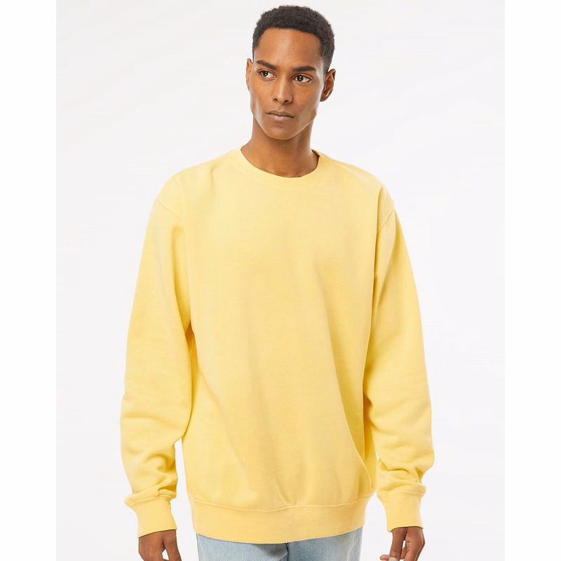 Unisex Midweight Pigment-Dyed Crewneck Sweatshirt - PRM3500