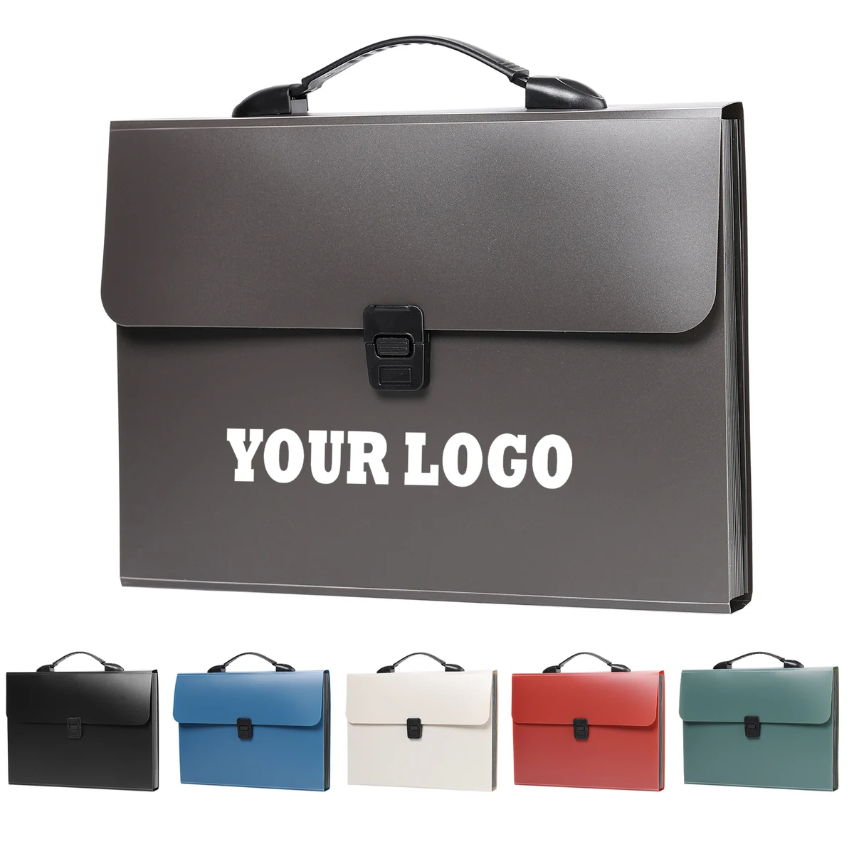 13 Pocket Handle Expanding File Organizer 1