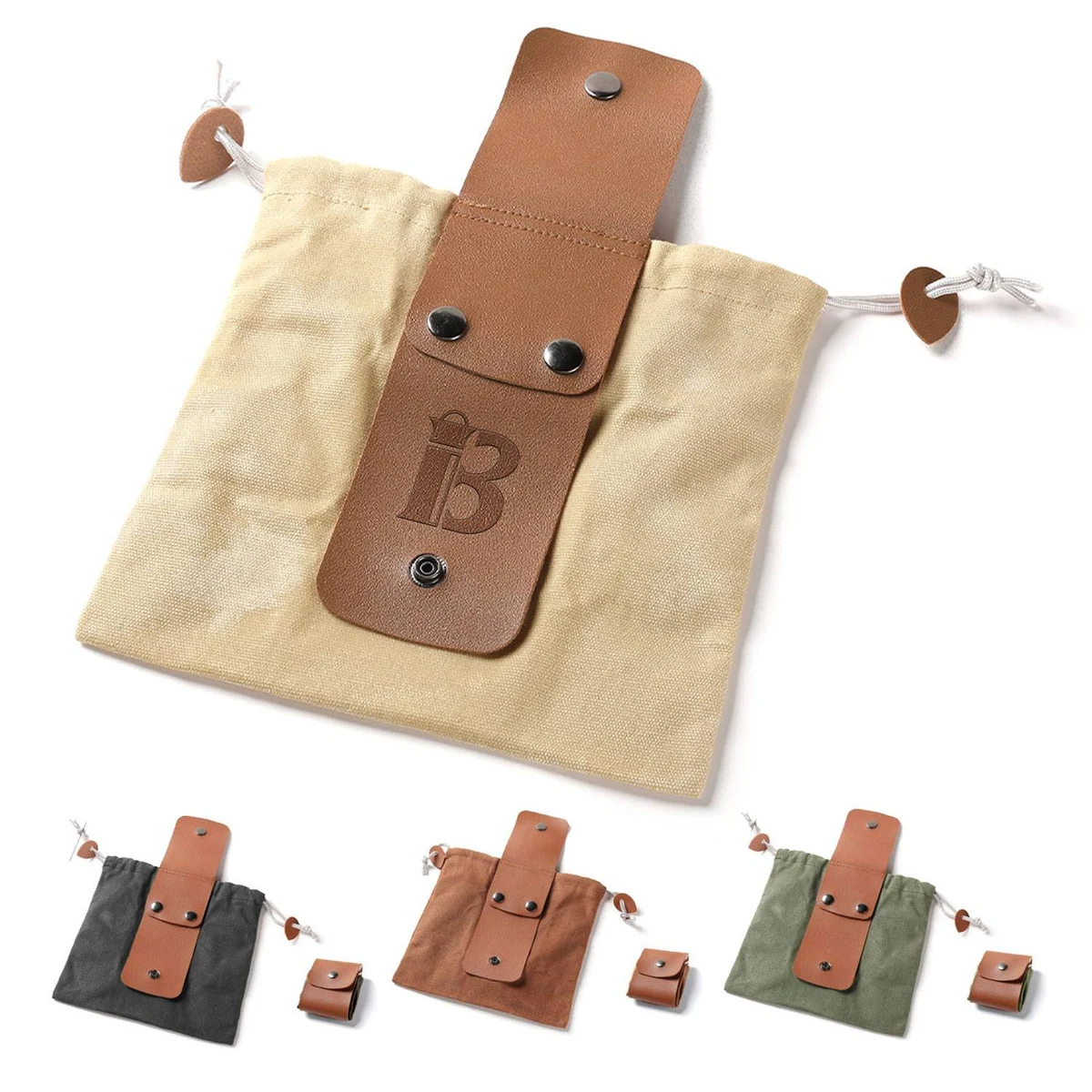 Outdoor Collapsible Canvas Picking Storage Bag 1