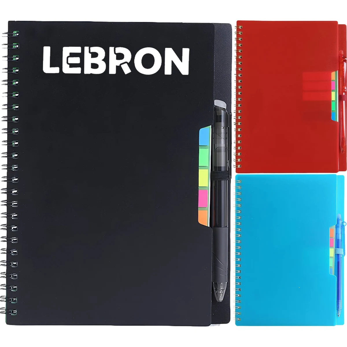 A5 PP Waterproof Erasable Notebook w/ Sticky Notes 1