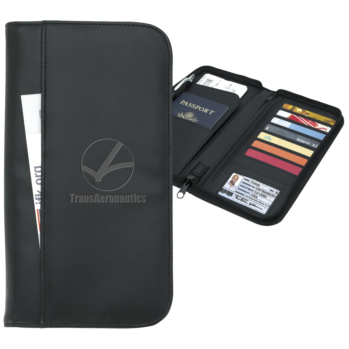 Good Value™ Travel Zippered Wallet 1