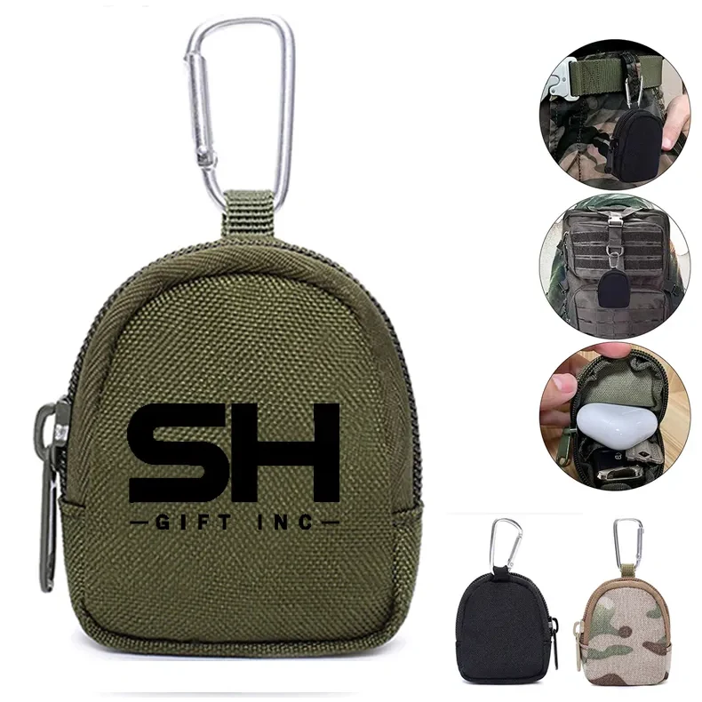 Tactical Coin Purse With Keychain 1