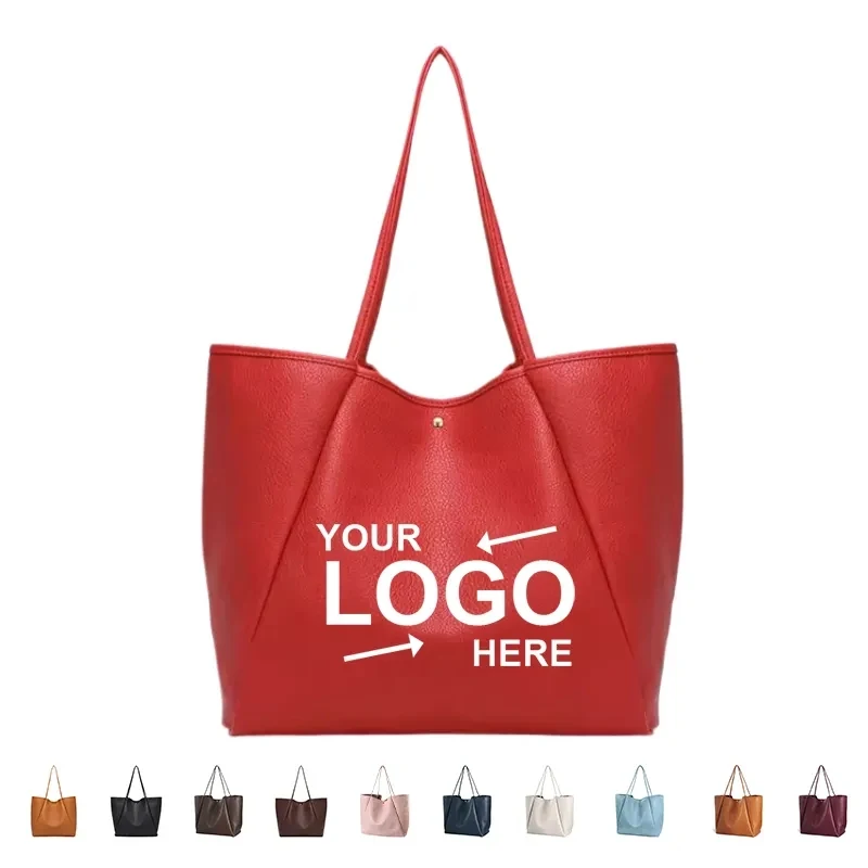 Pu Leather Large Handbags 1