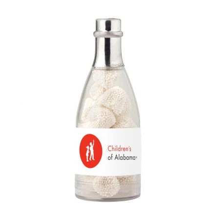 Champagne Bottle with Jelly Belly Champagne Bubbles 1