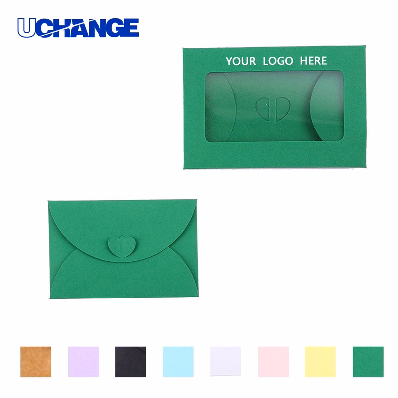 Mini Kraft Heart Envelope