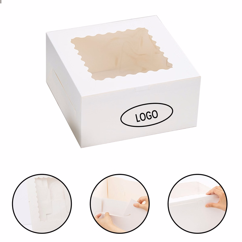 10" Cake Box With Window